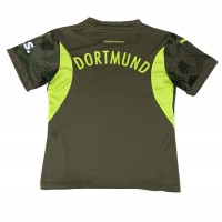 Camiseta Borussia Dortmund Portero Segunda Equipación Replica 2024-25 mangas cortas